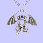 Due Ling Dragon Necklace