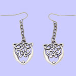 Celtic Heart Earings