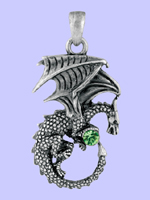 Green Ladon Pendant