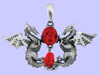 Guardian Dragons Pendant