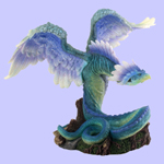 Blue Quetzl Dragon