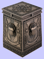Bronze Scarab Box