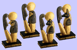 Sons of Horus Statues