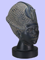 King Tutankhamen With Blue Crown