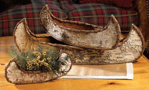 Birch Canoes - Set of 3