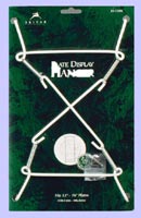 Heavy Duty Platter Holder White Vinyl Wire Wall Mountable Hanging Display