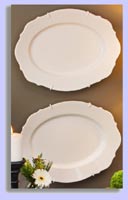 Heavy Duty Platter Display Wall Holder Wires - Wall Mountable Display 2 inch Deep Platters