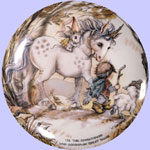 Fall Adventure - Jody Bergsma Four Seasons Children PlatesS - Children Of The Seasons