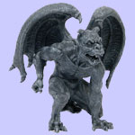 Short Horned Gargoyle Figurine