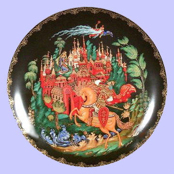 Russian & Legends - Picture Gallery of Tale & Legend collectible art plates