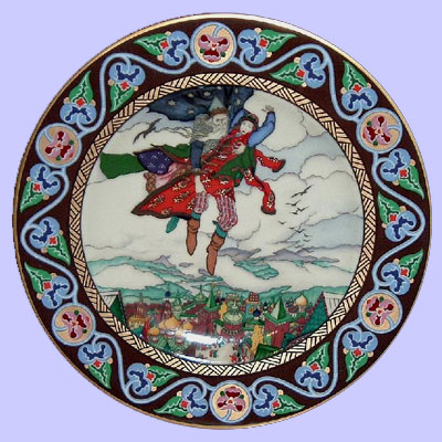 Russian & Legends - Picture Gallery of Tale & Legend collectible art plates