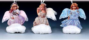 Heaven Sent Angel Ornament by Sandra Kuck