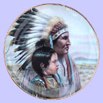 America's Indian Heritage - Gregory Perillo Plate