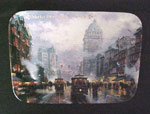 Postcards From Thomas Kinkade - Market Street SanFrancisco