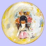 Degrazia Children Series Mini  Plates with Frame