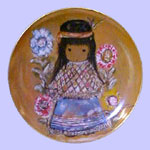 Degrazia Children Series Mini  Plates with Frame
