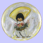 Degrazia Children Series Mini  Plates with Frame