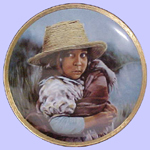 Susie Morton - So Young, So Sweet -Girl With Straw Hat
