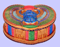 Winged Scarab Box