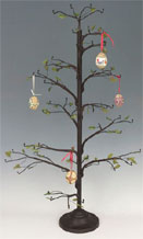 Lg Brown  Wire Twig Ornament Tree