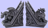 Gargoyle Bookends