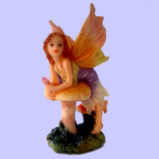 'Romantic Evening By The Garden' Fairy Lovers Statue by Jody Bergsma 