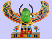 Winged Scarab