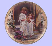 Sister Love Forever Plate - Sandra Kuck