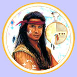 Native American Indian Art Plates - Jonnie Chardonn