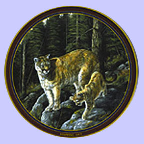 Wildlife Art Plates