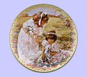 Sister Love Forever Plate - Sandra Kuck