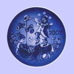 The Little Juggler - Bing & Grondahl Children's Day  Plate - Sven Vestergaard