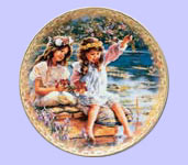 Sister Love Forever Plate - Sandra Kuck